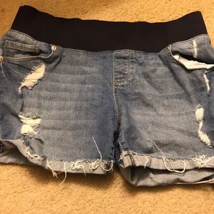 Maternity shorts